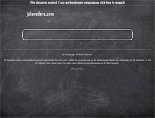 Tablet Screenshot of jolenedare.com